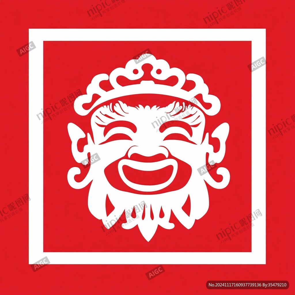 財神爺標(biāo)志設(shè)計