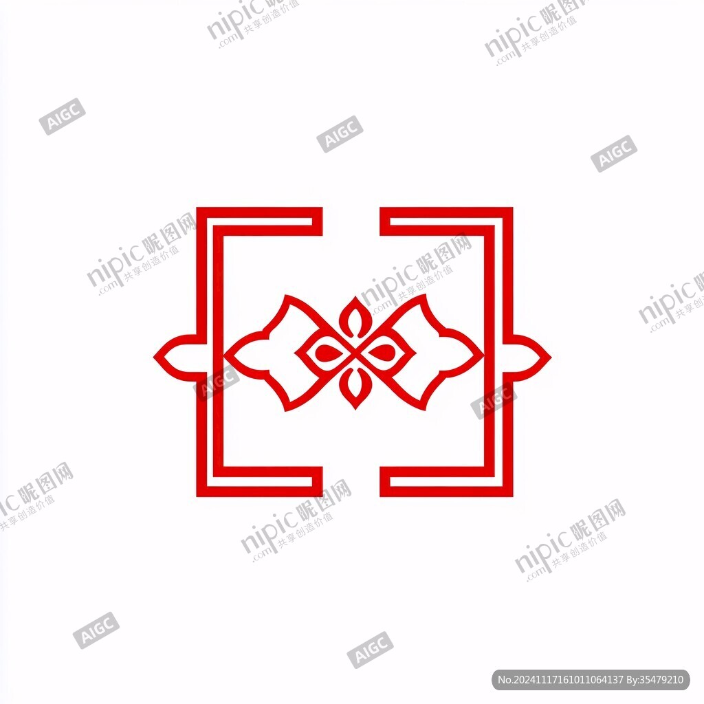 簡約回紋標(biāo)志