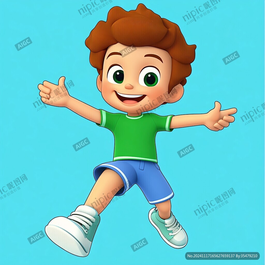 卡通小男孩卡通兒童