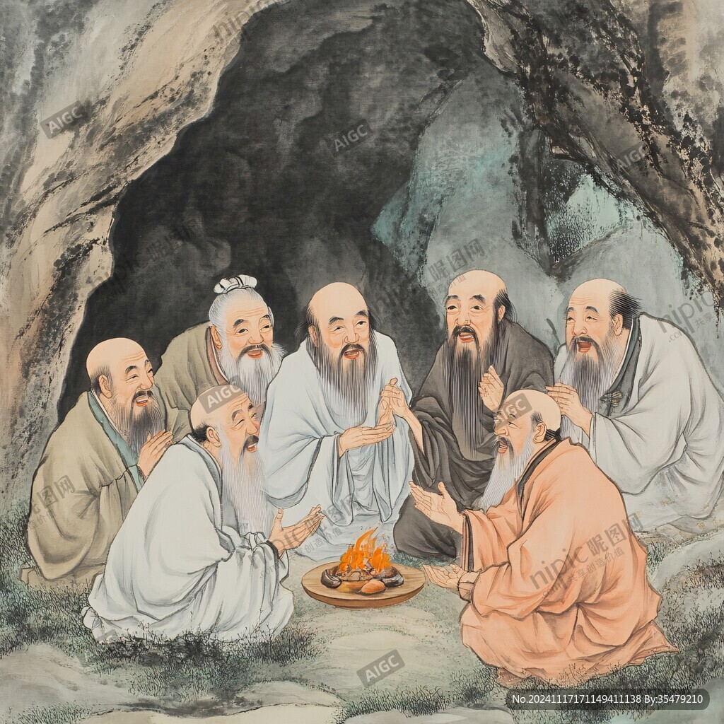 講學彩繪
