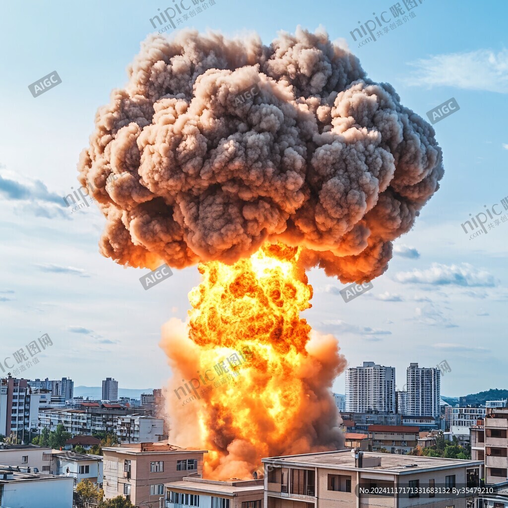 爆炸瞬間