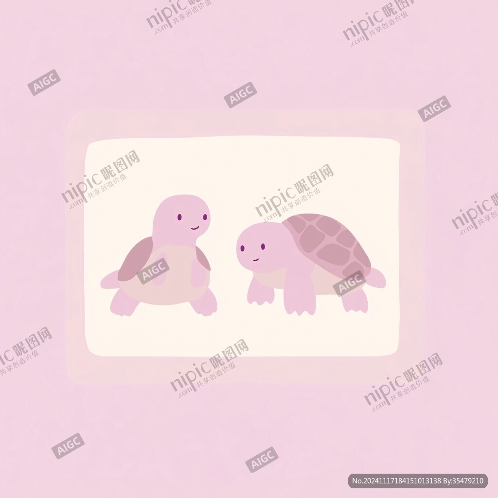 兩只小烏龜