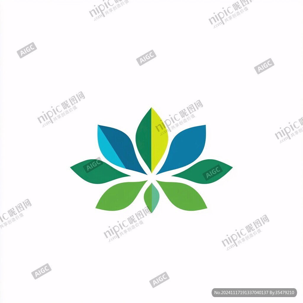 花形綠葉logo