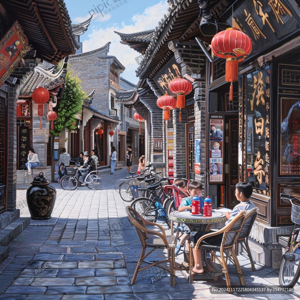 古街景休閑場所