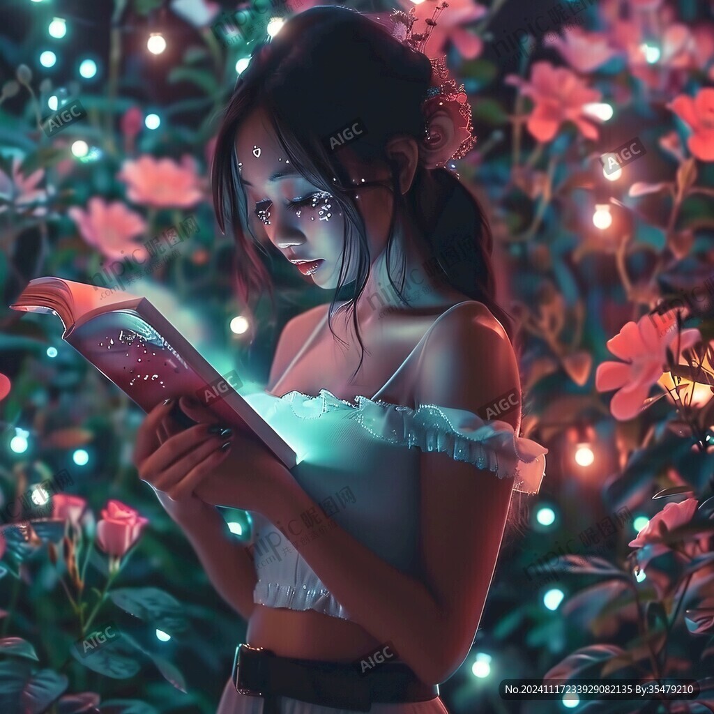 氛圍感插畫