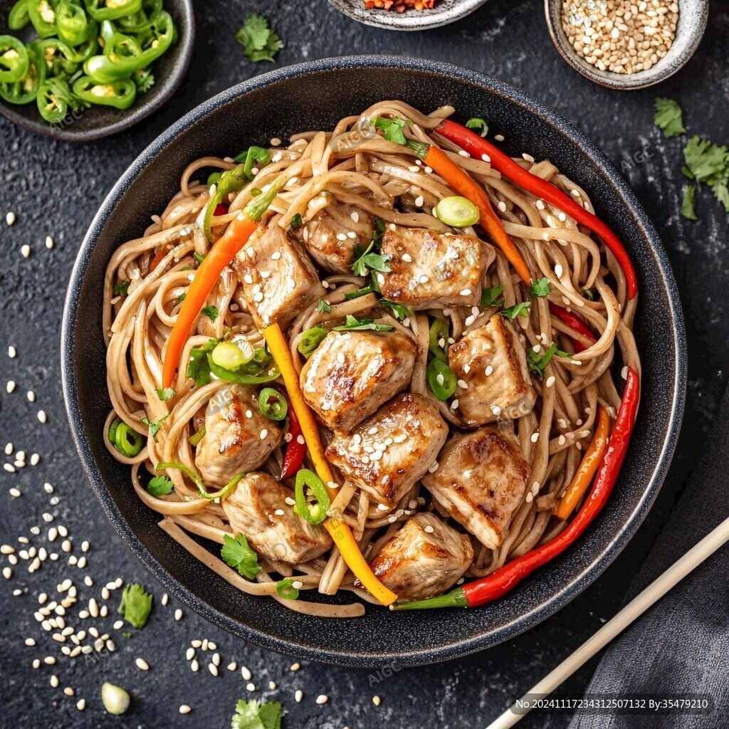 蕎麥面藕主圖