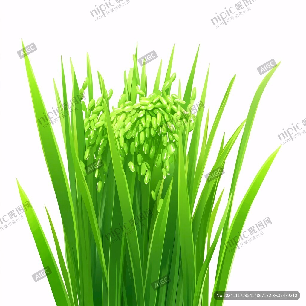 韭菜花插畫