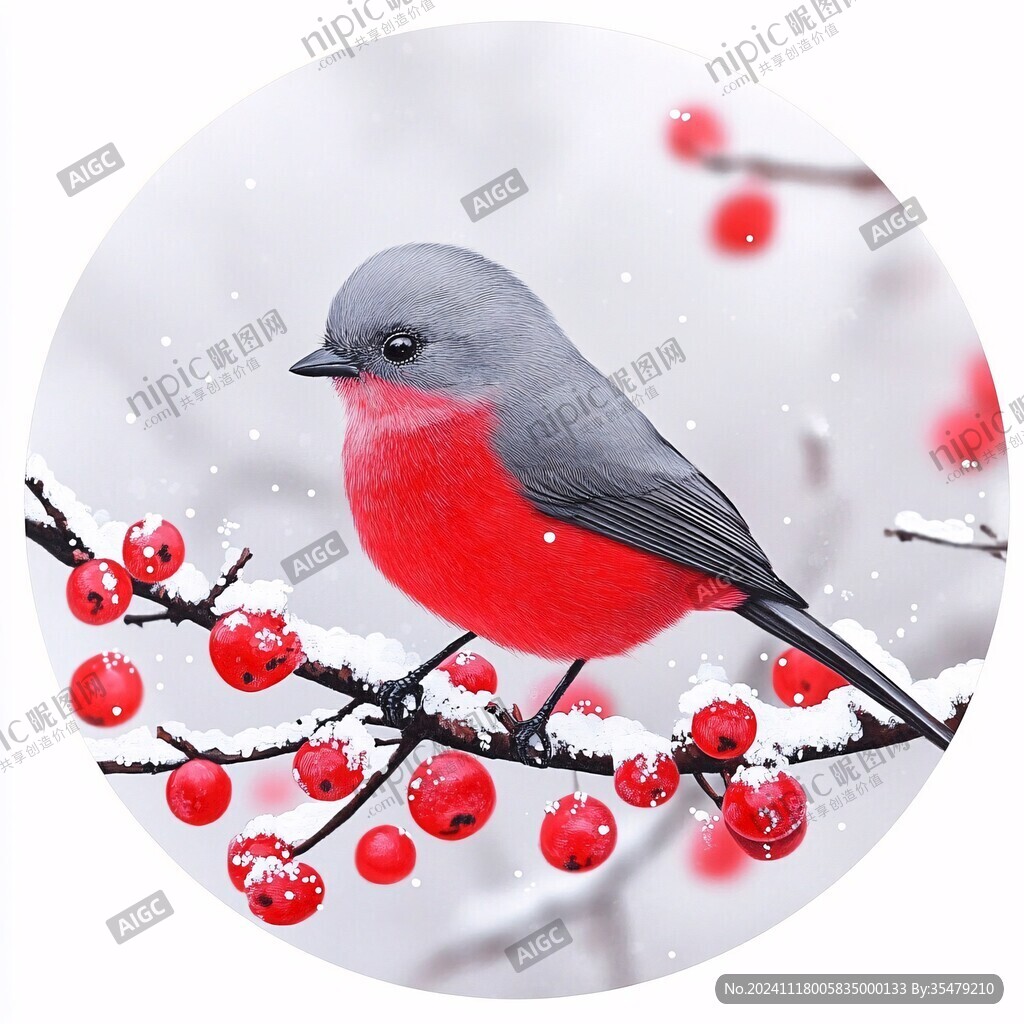 落雪的紅果子
