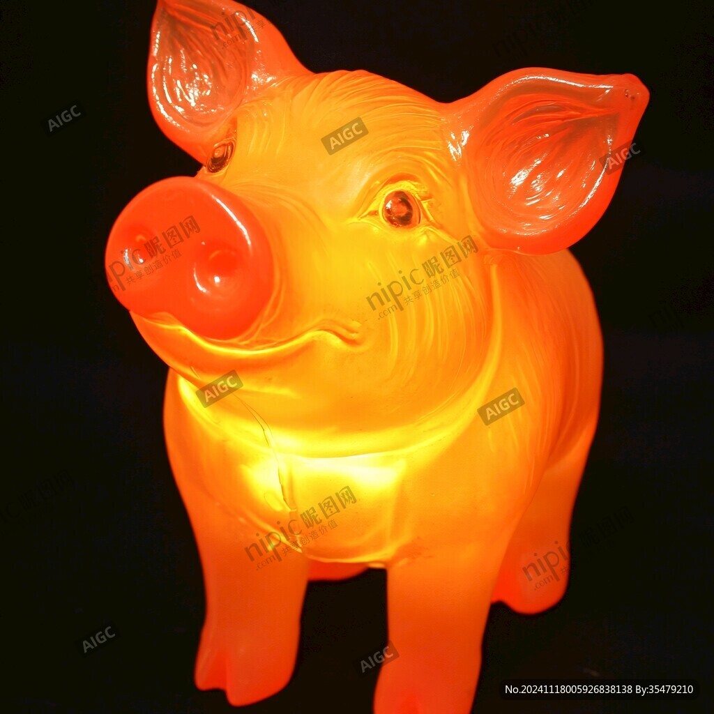 金豬景觀照明