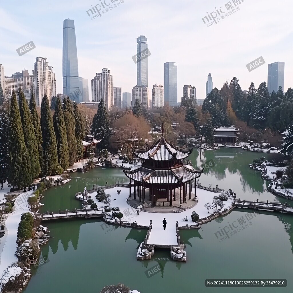 泰豐公園雪后
