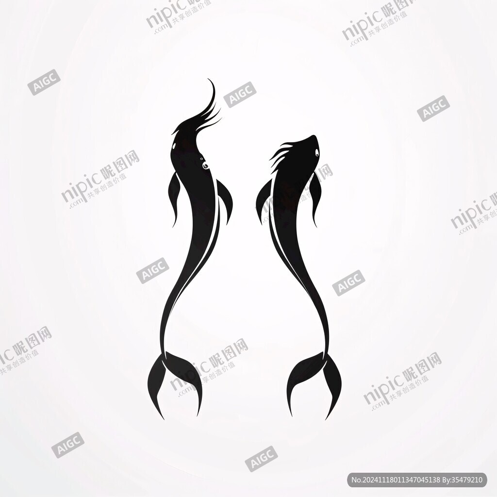 美人魚剪影l(fā)ogo