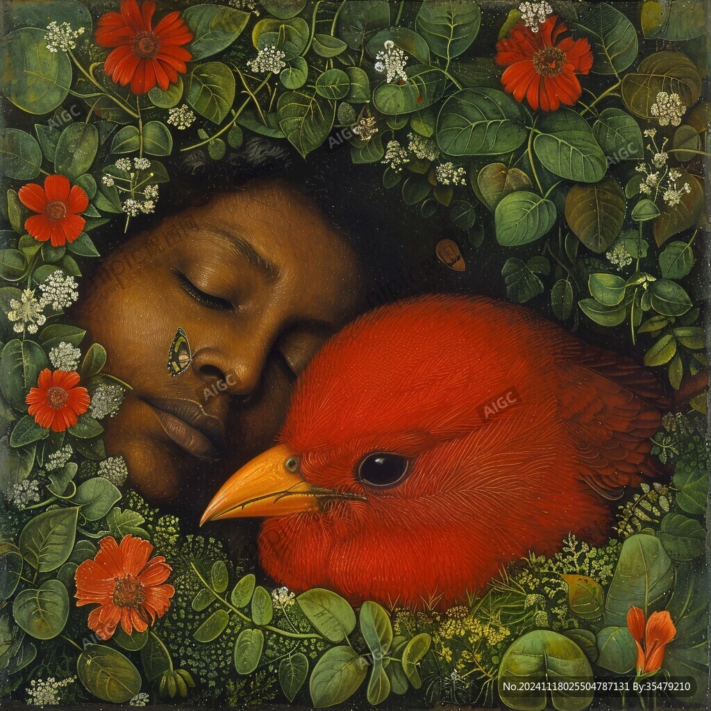 人與自然類插圖
