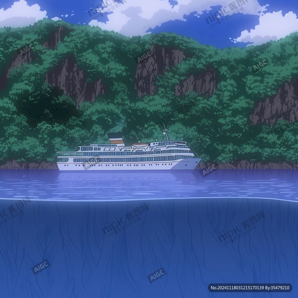 輪渡輪船海輪海景