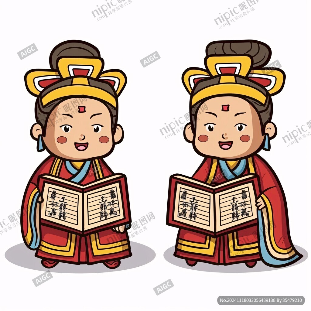 原創(chuàng)狀元卡通