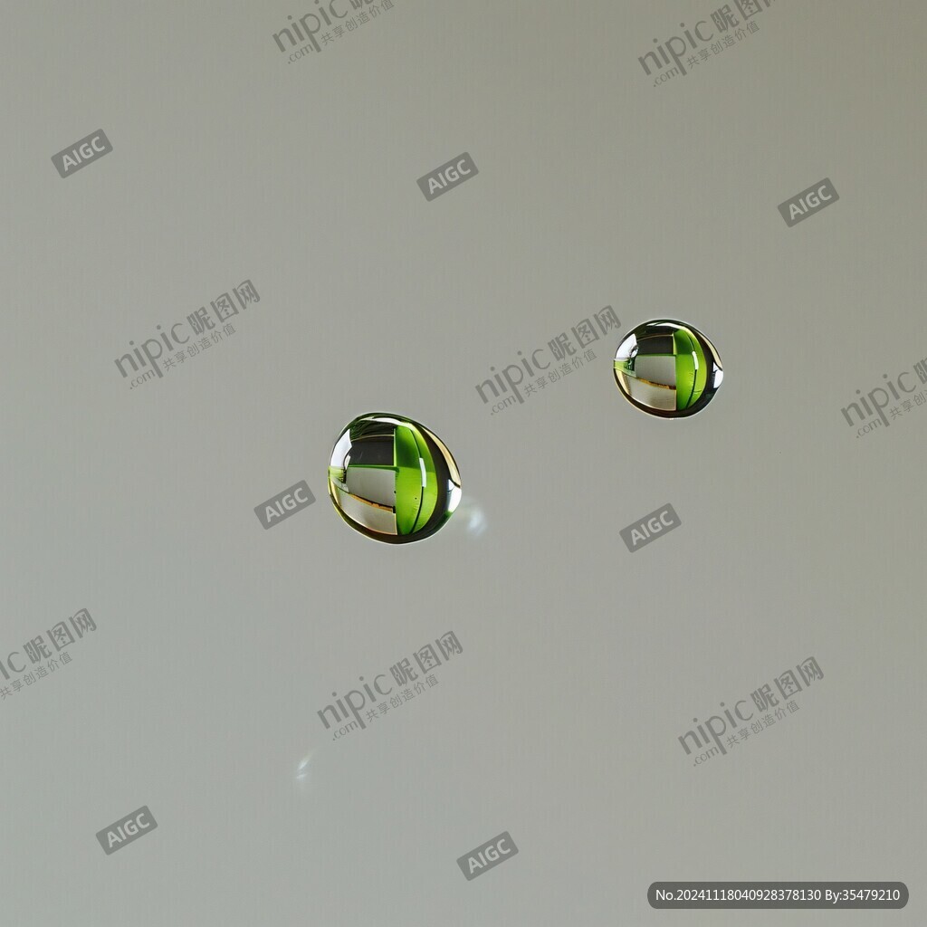 水珠效果仿真