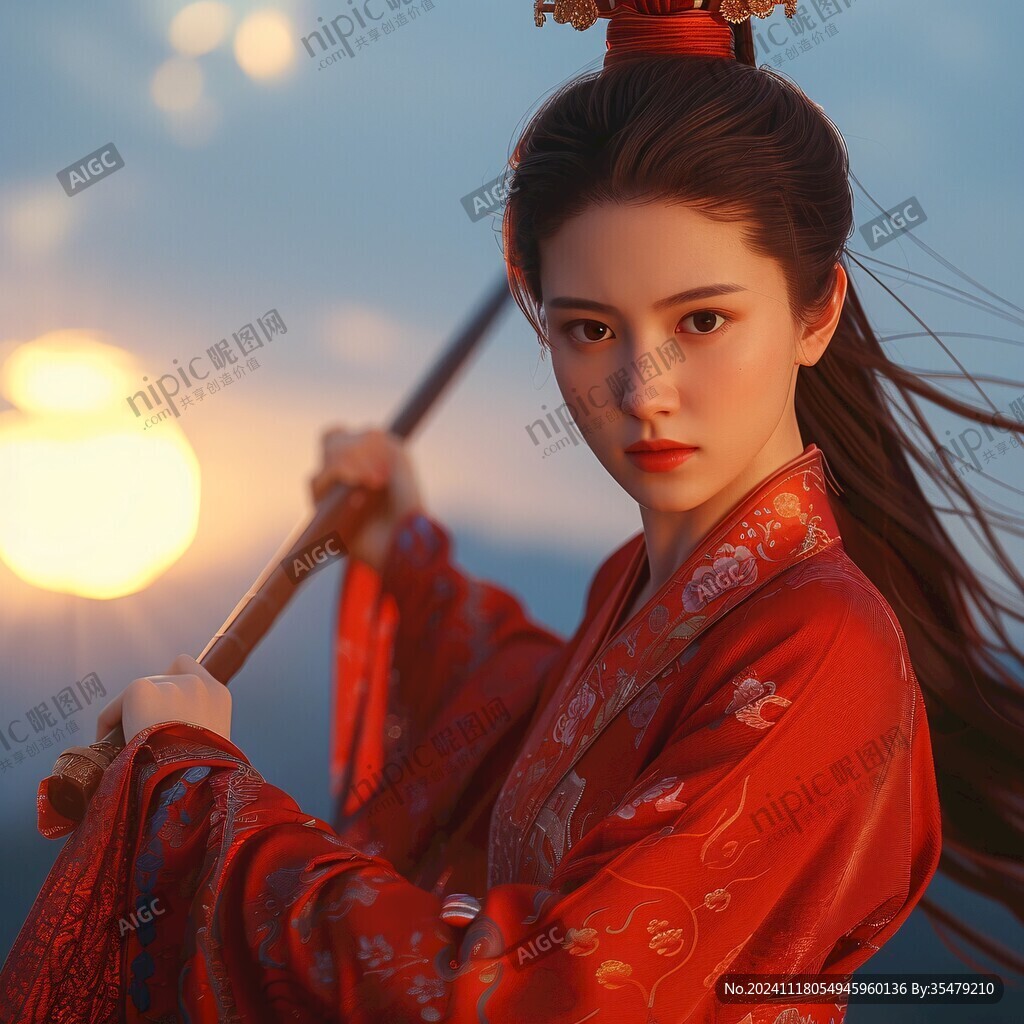 紅衣古裝