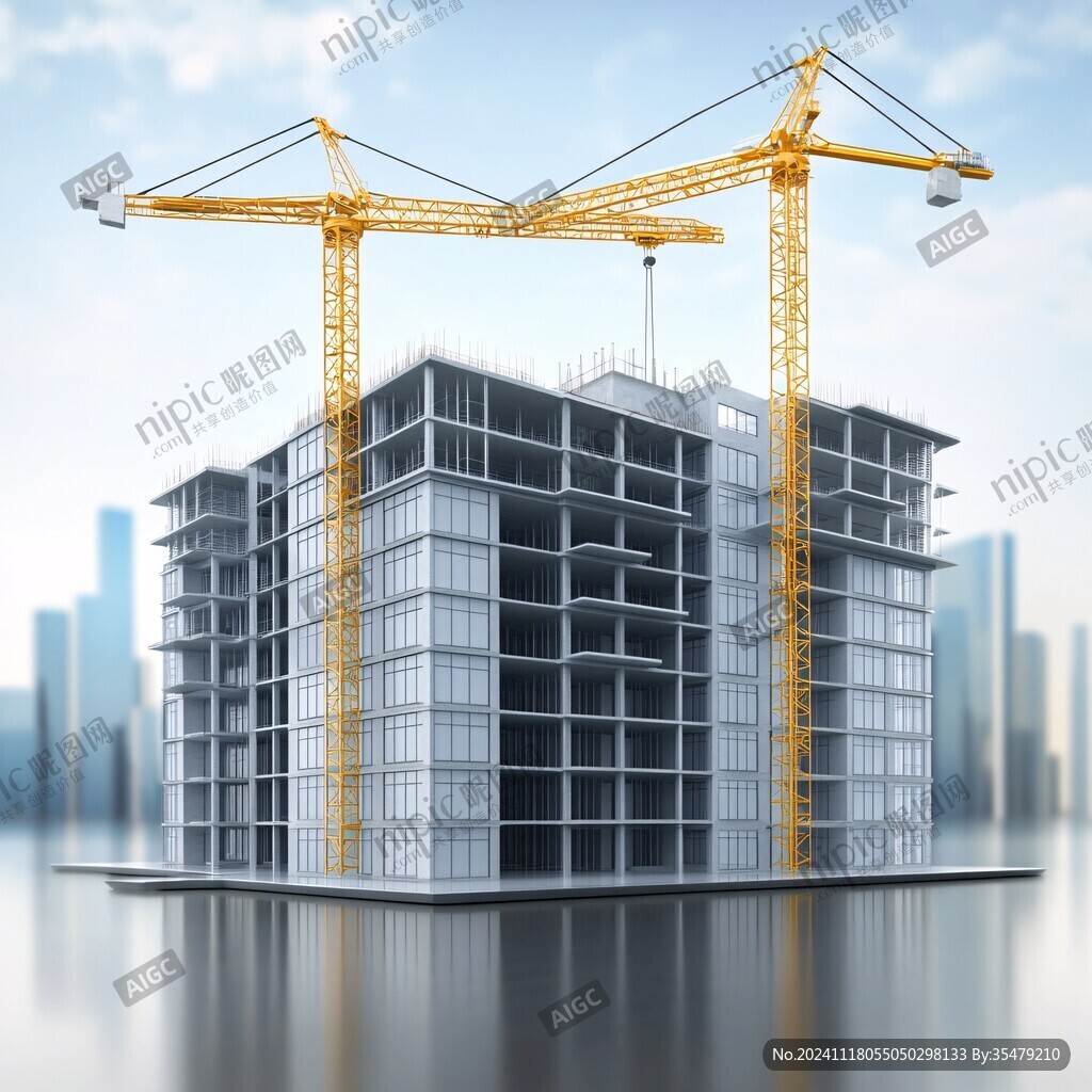 建筑工地3d效果圖