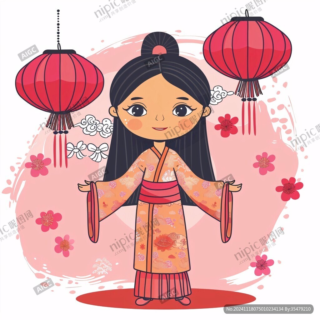 日本女孩卡通