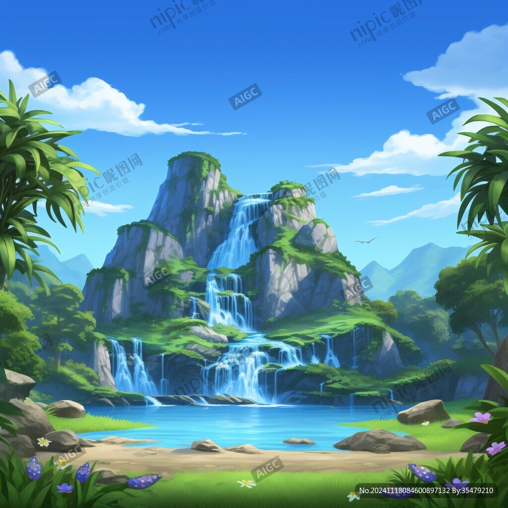 風景區插畫