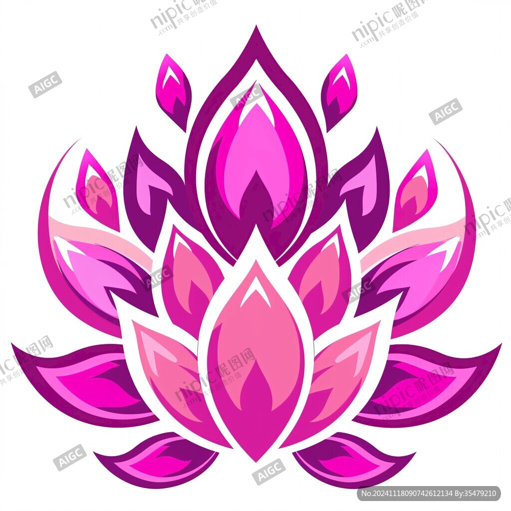 蓮花圖形設計