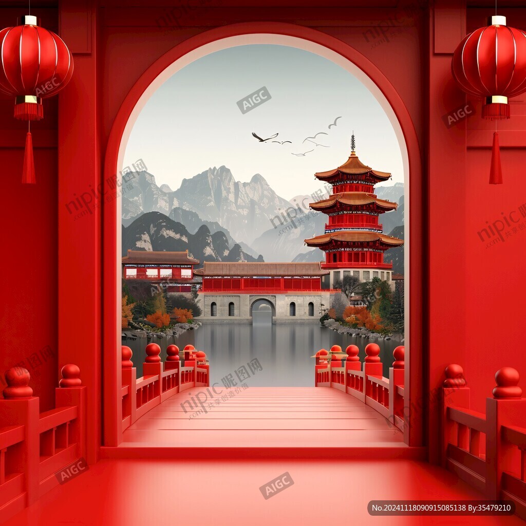 洞門插畫