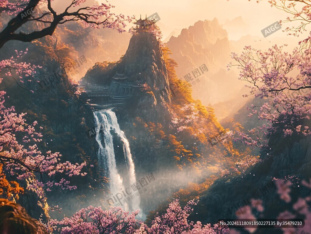 桃花源仙境