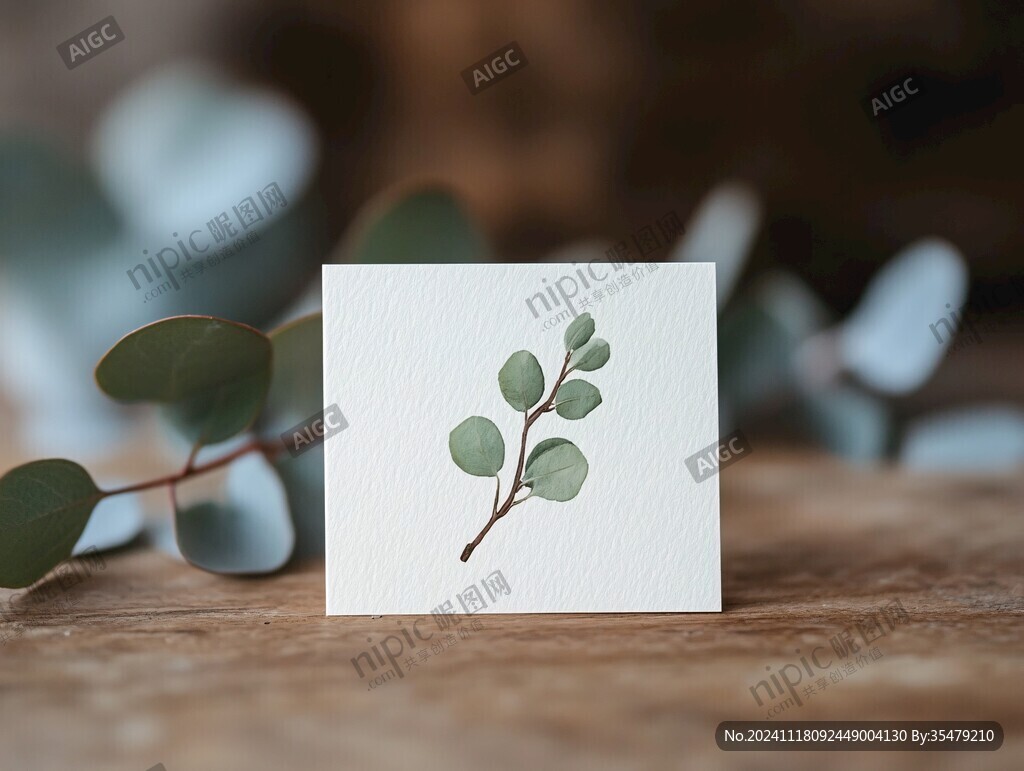 簡潔卡片小擺件