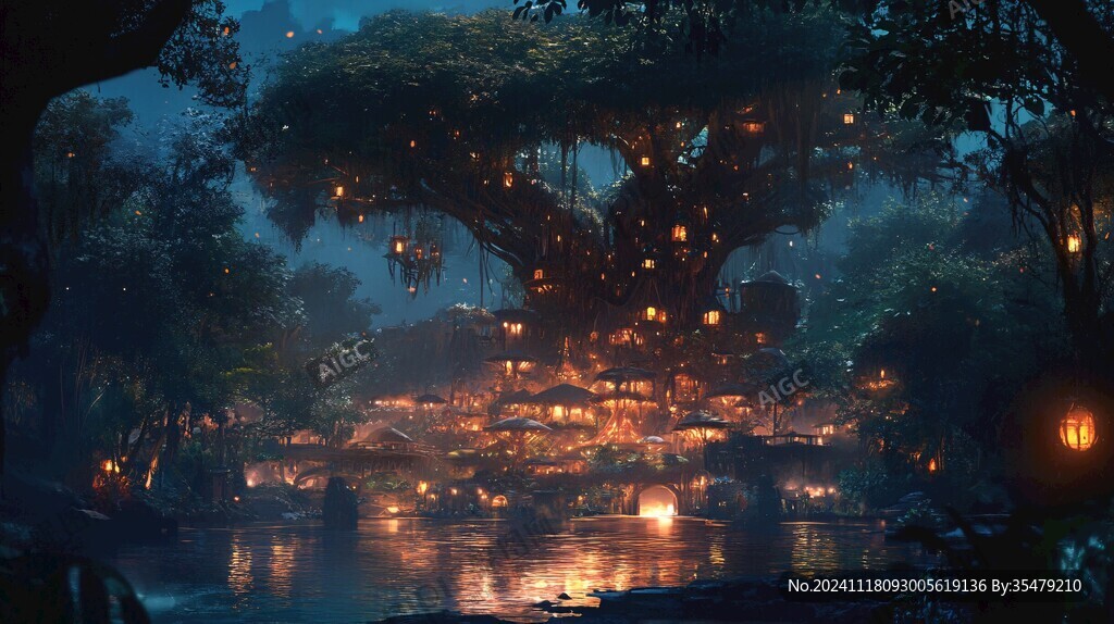 夢幻森林場景