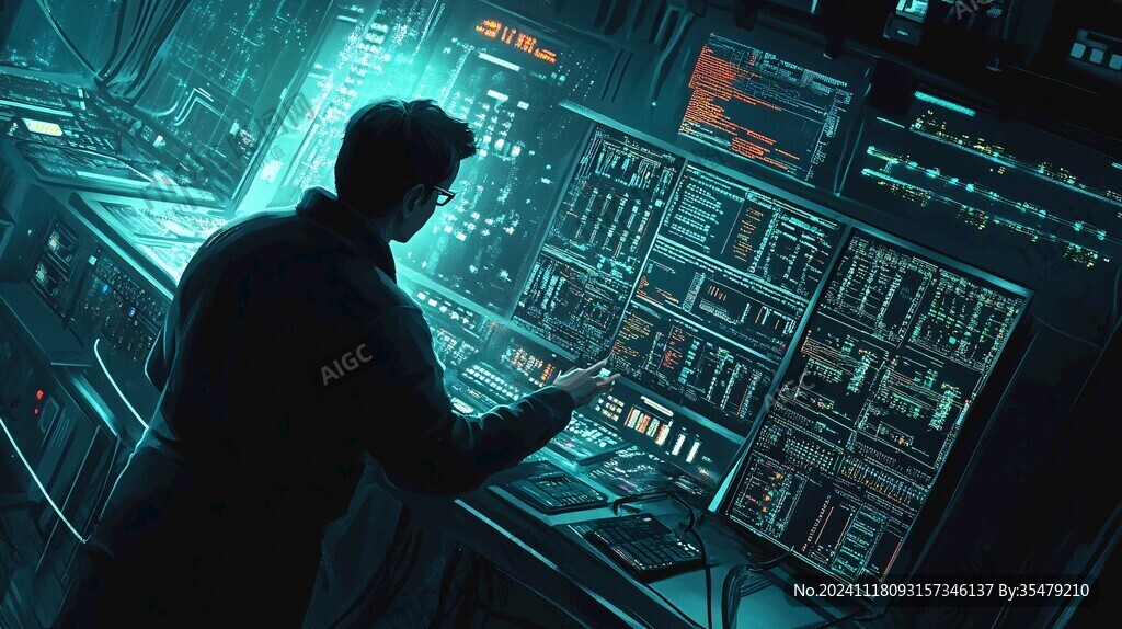 宇宙飛船控制室