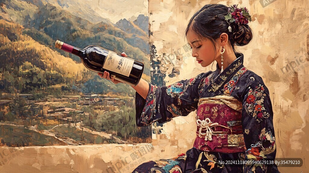 苗家女兒紅酒