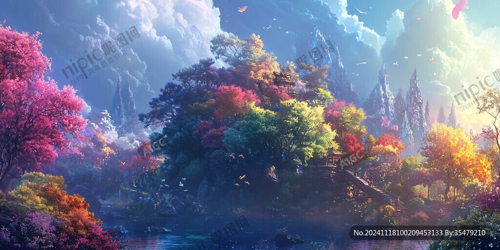 阿凡達(dá)一般的夢(mèng)幻場(chǎng)景