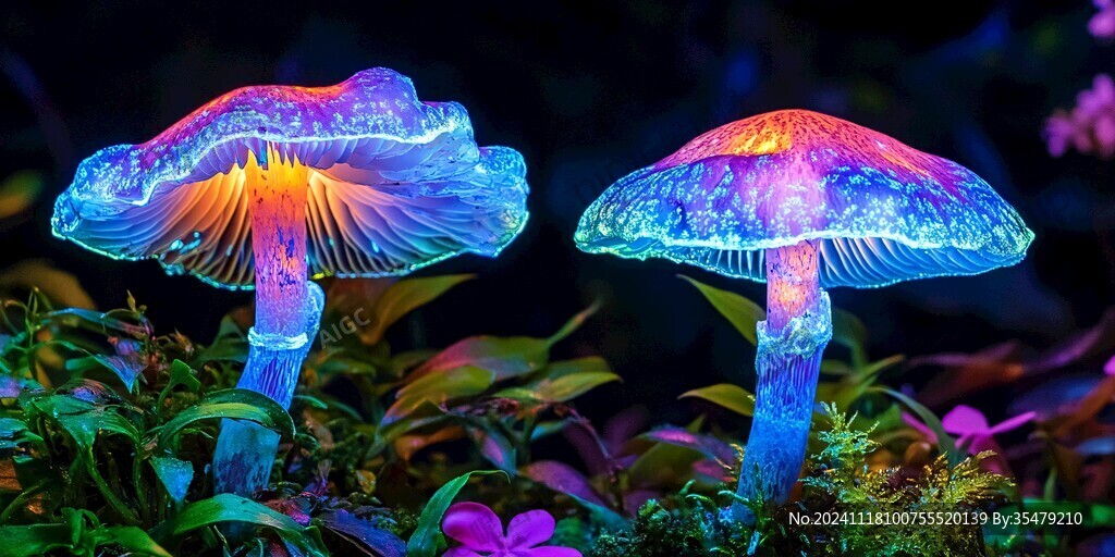 蘑菇彩燈