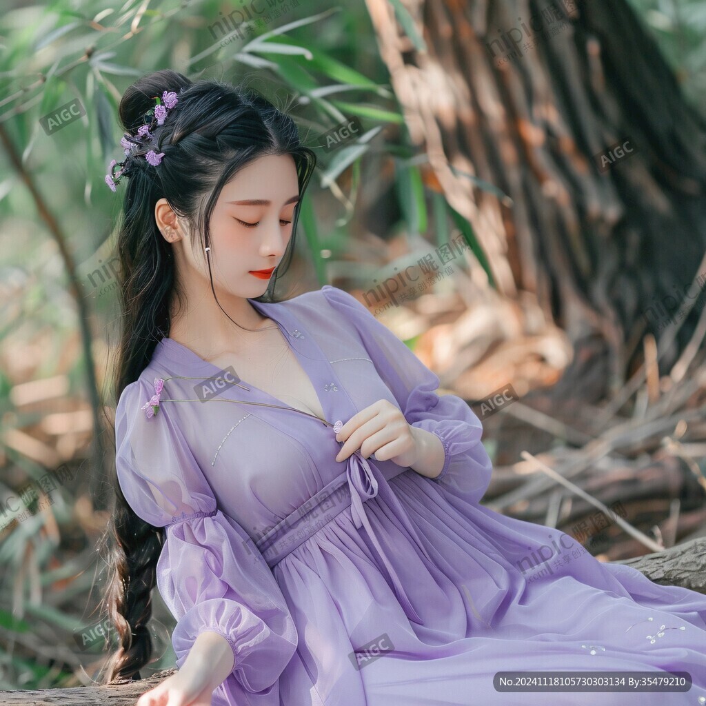 齊胸長裙