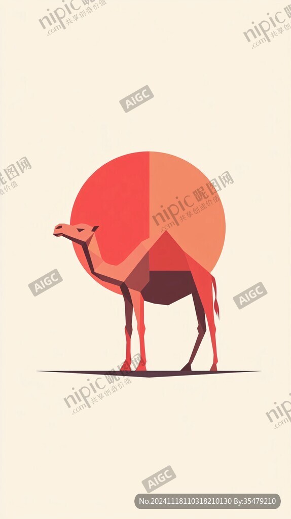 極簡動物圖形