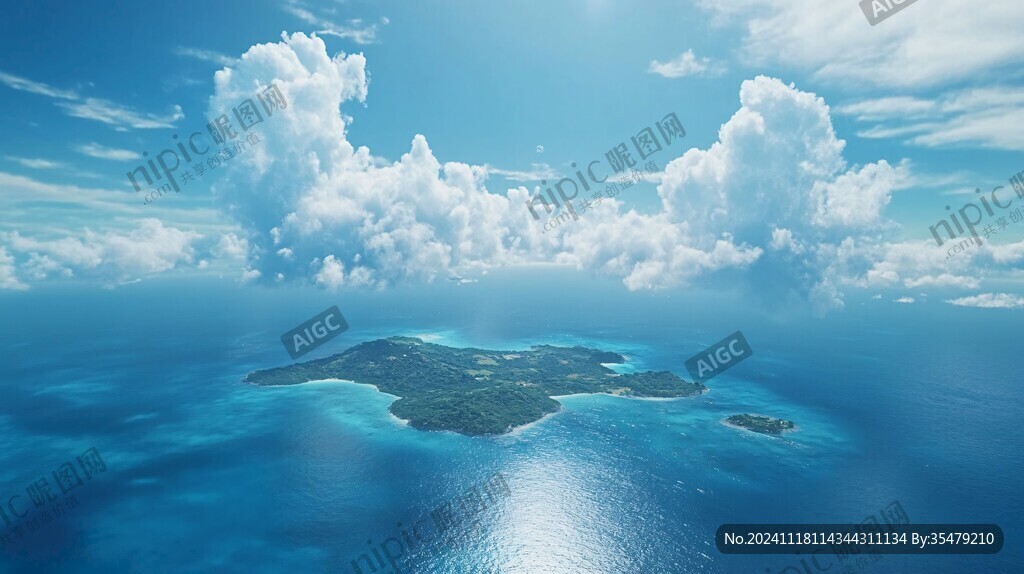 海島全景圖