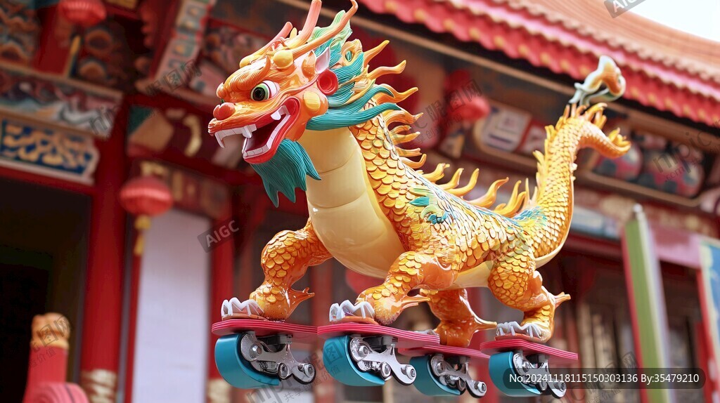 龍年春節(jié)巨龍雕塑