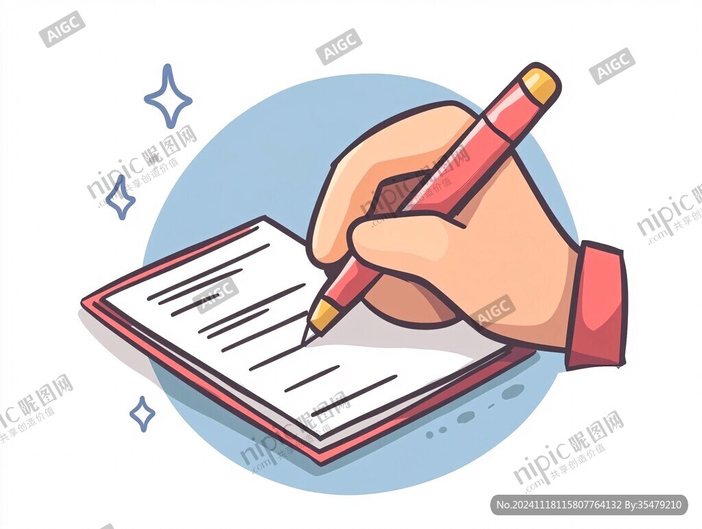記事本插畫