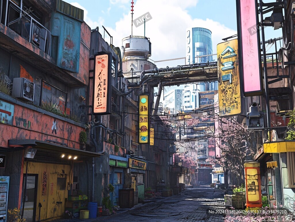朋克風(fēng)街道