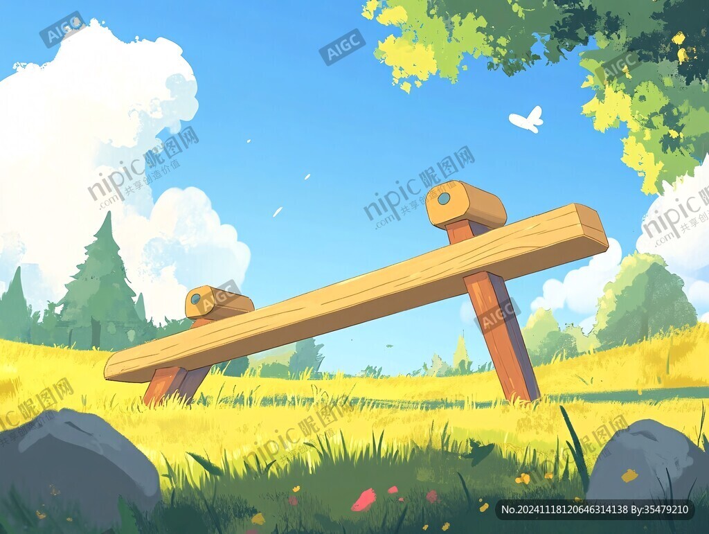 板凳插畫