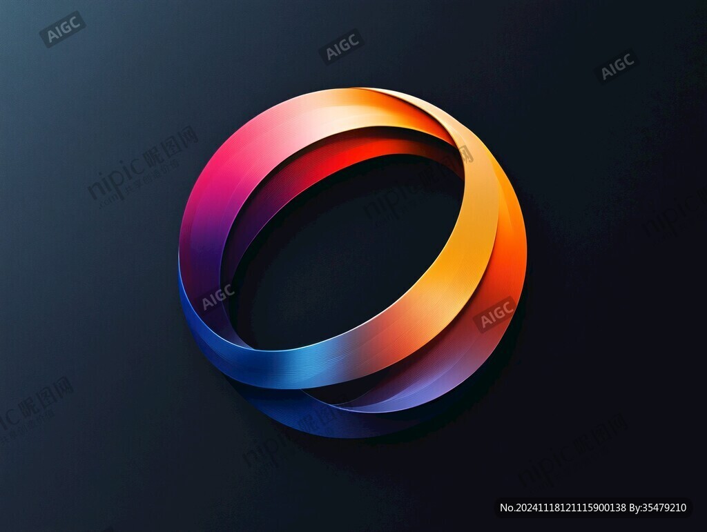 炫酷漸變logo