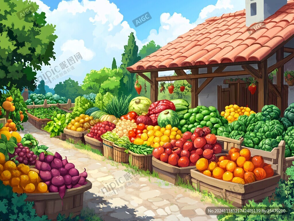 果場插畫