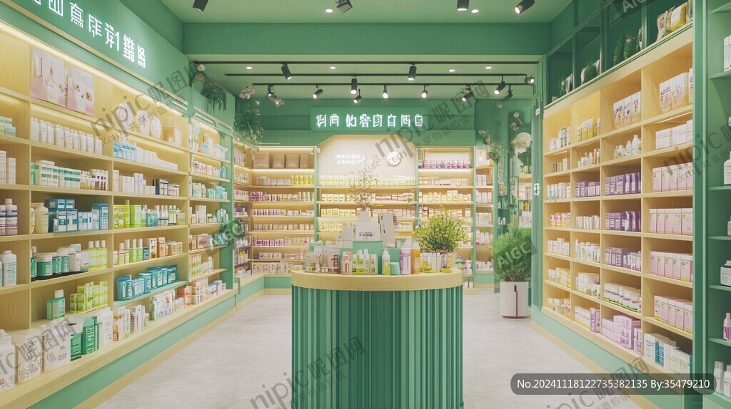 保健品店布局