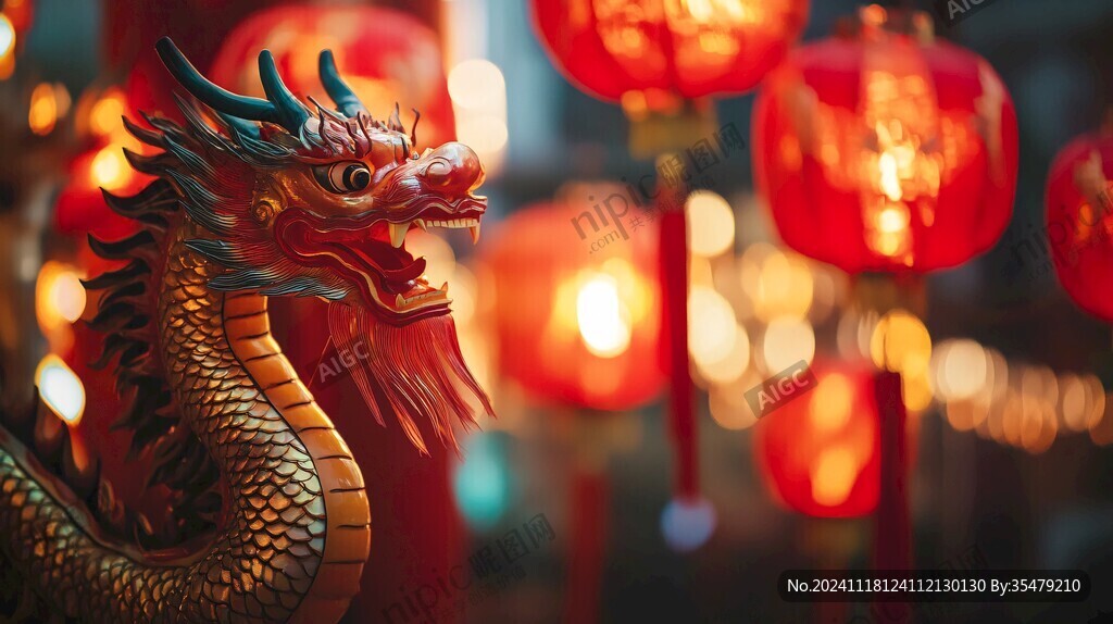 新春燈會龍燈籠