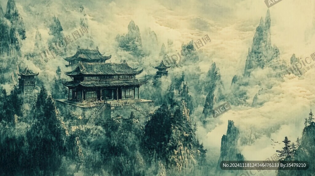 云霧金殿