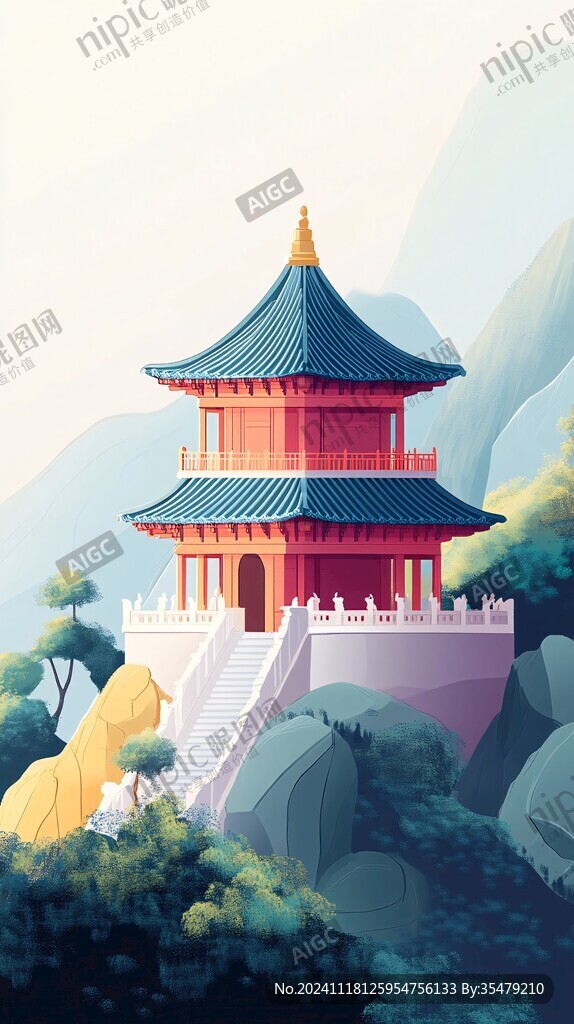 崇安閣插畫