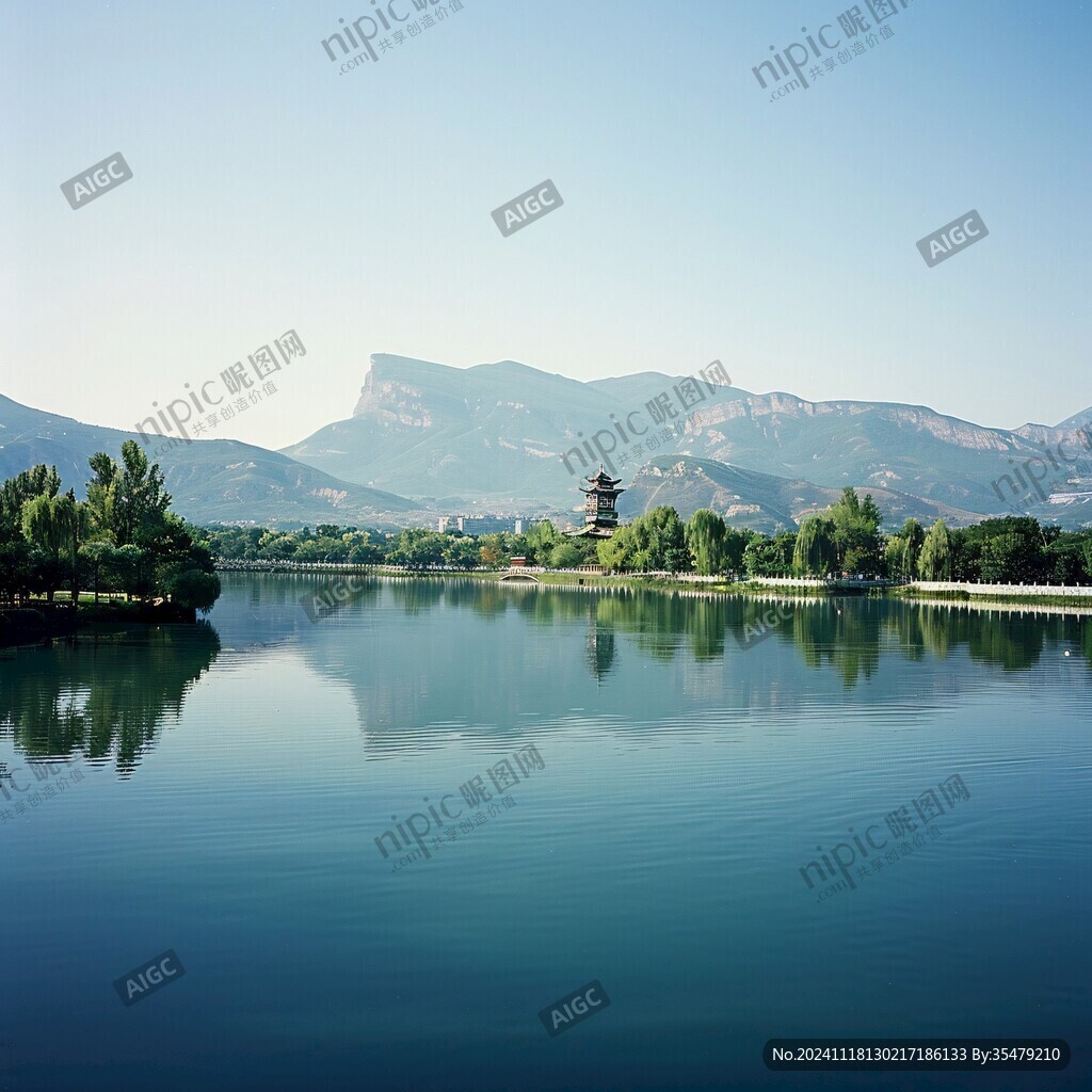 雁棲湖風(fēng)光