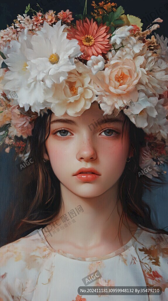 創意唯美女孩