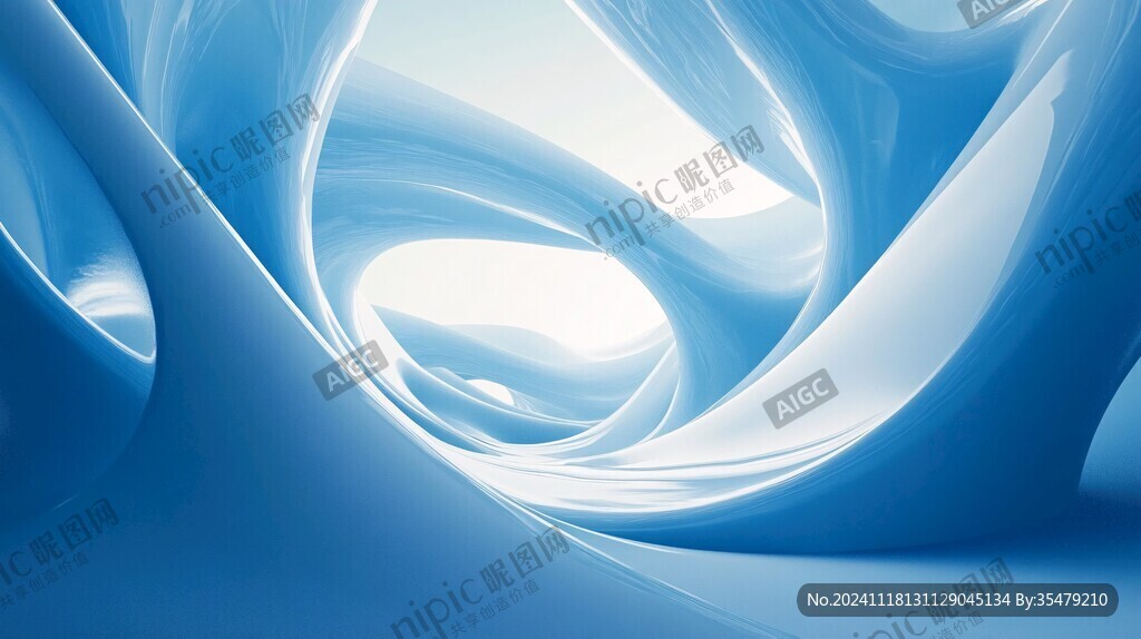 純凈唯美彎曲