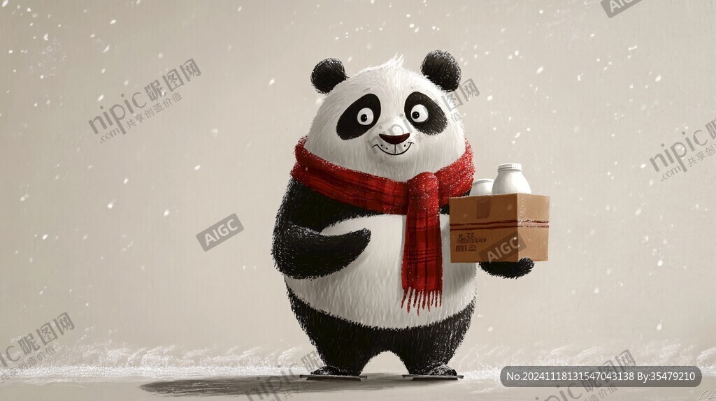 卡通熊貓壁紙