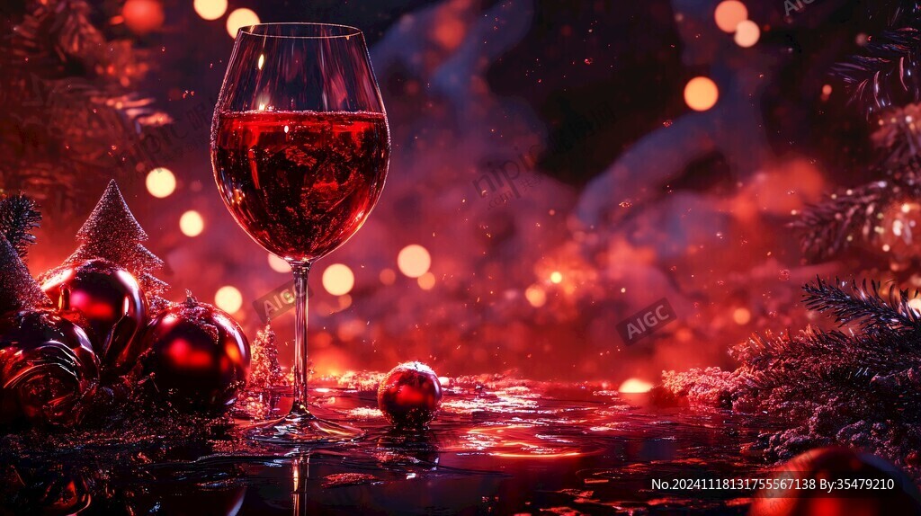 紅酒暖色背景